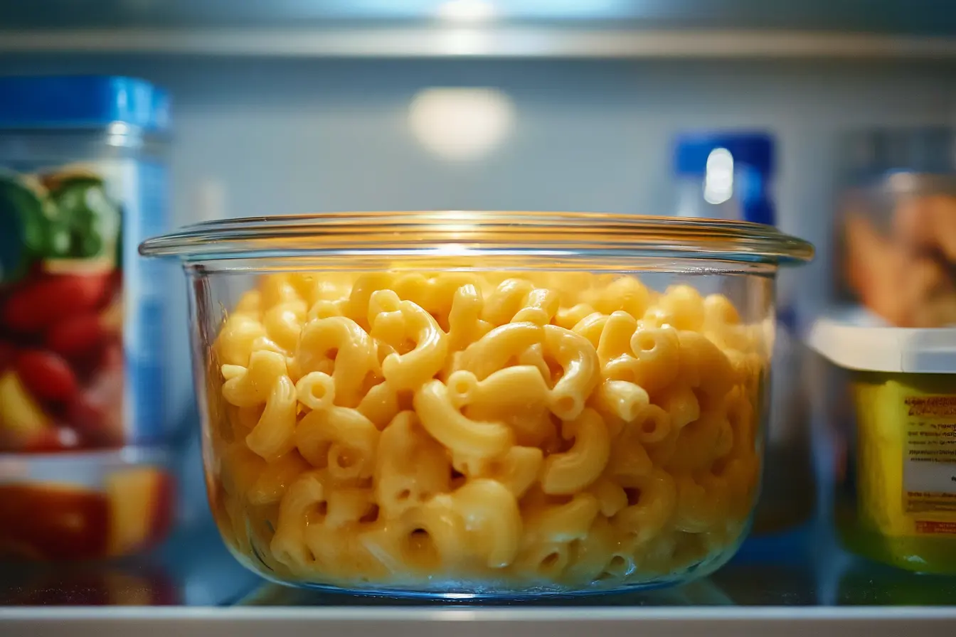 pictures of How long does mac and cheese last in the fridge