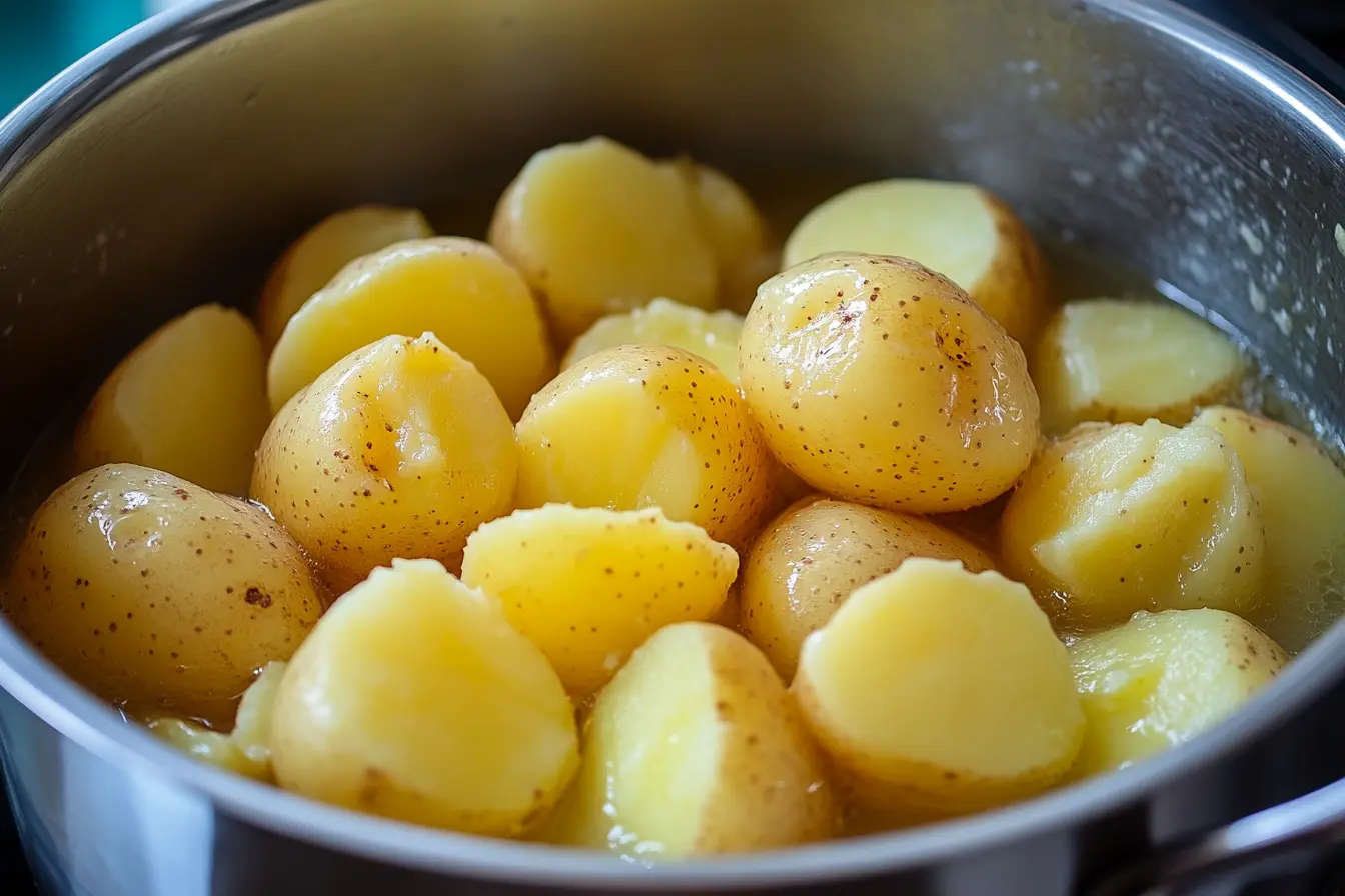 picture of Should I cook potatoes before adding to soup