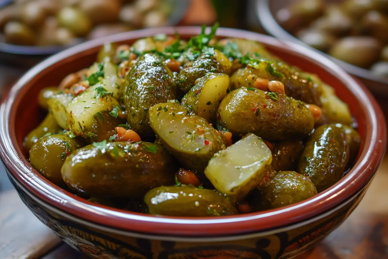 picture of What are arabic pickles