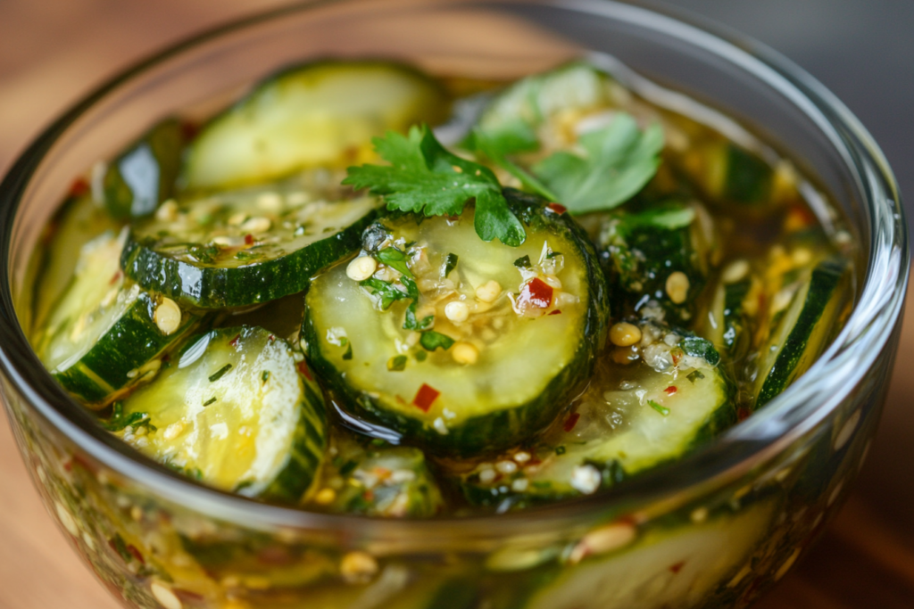 What are shawarma pickles made of?