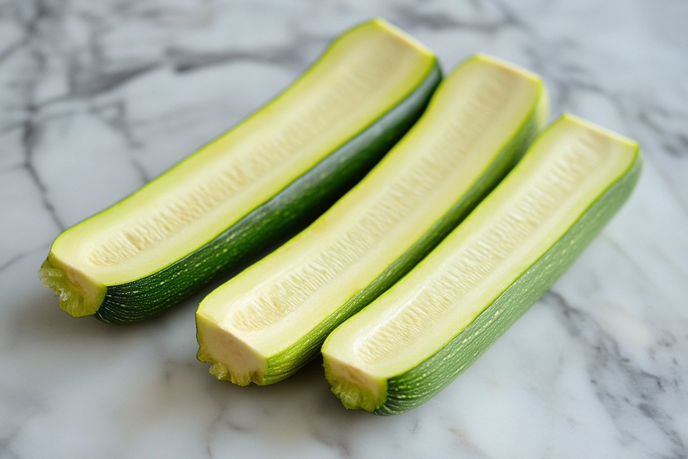 Do you peel zucchini before baking?