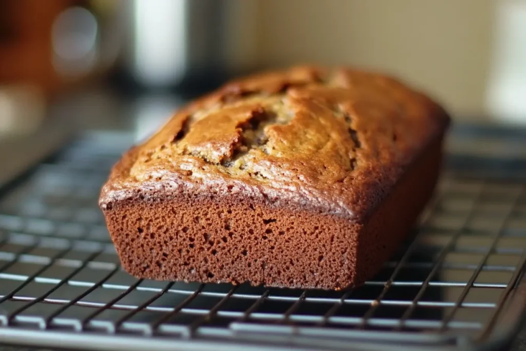 3 ingredient banana bread with oil picture