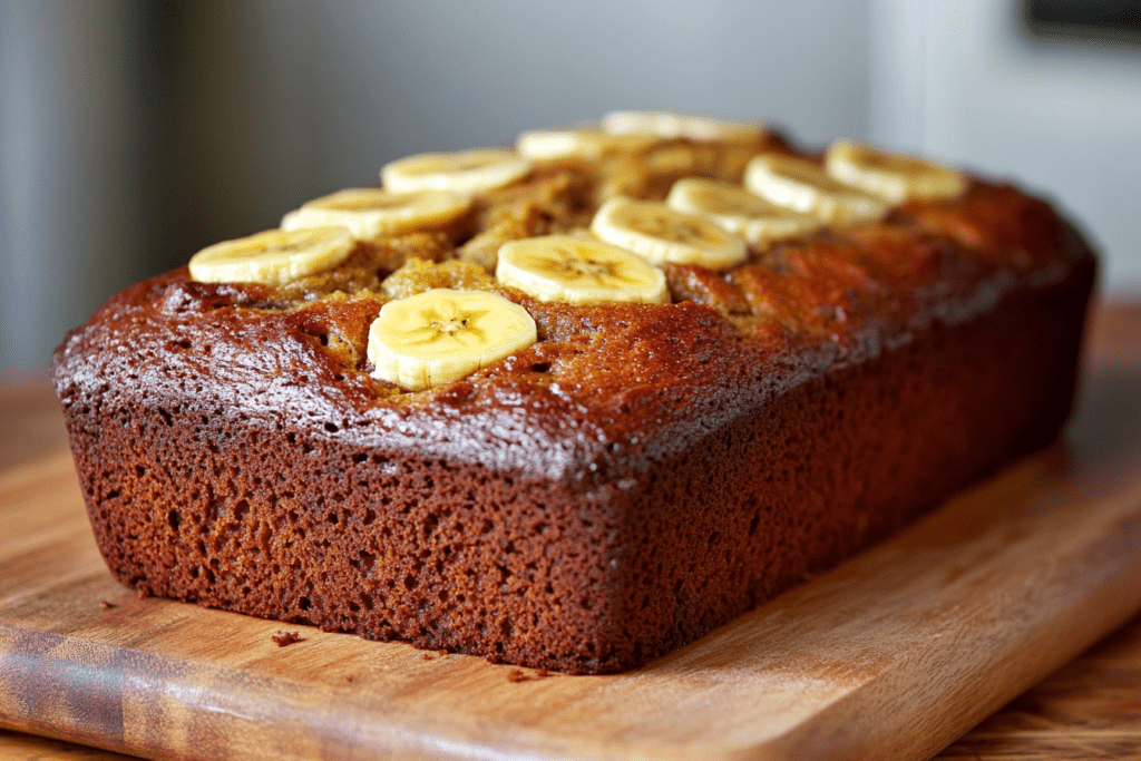 4 ingredient banana bread with oil picture