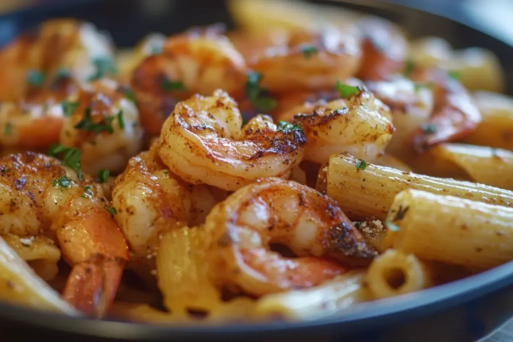 Cajun shrimp pasta no cream picture