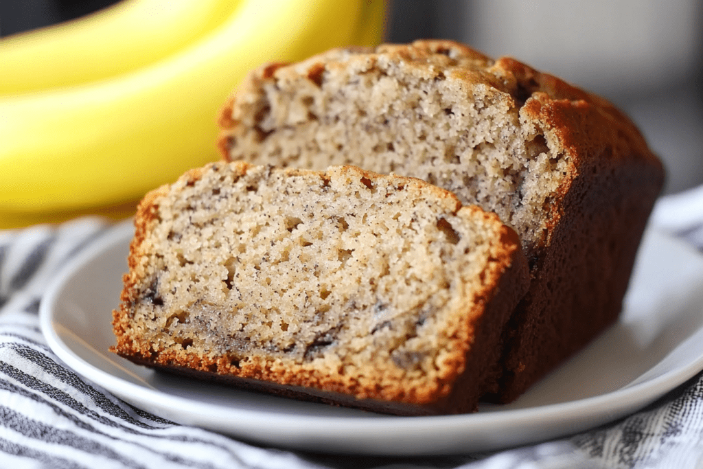 Easy banana bread recipe picture