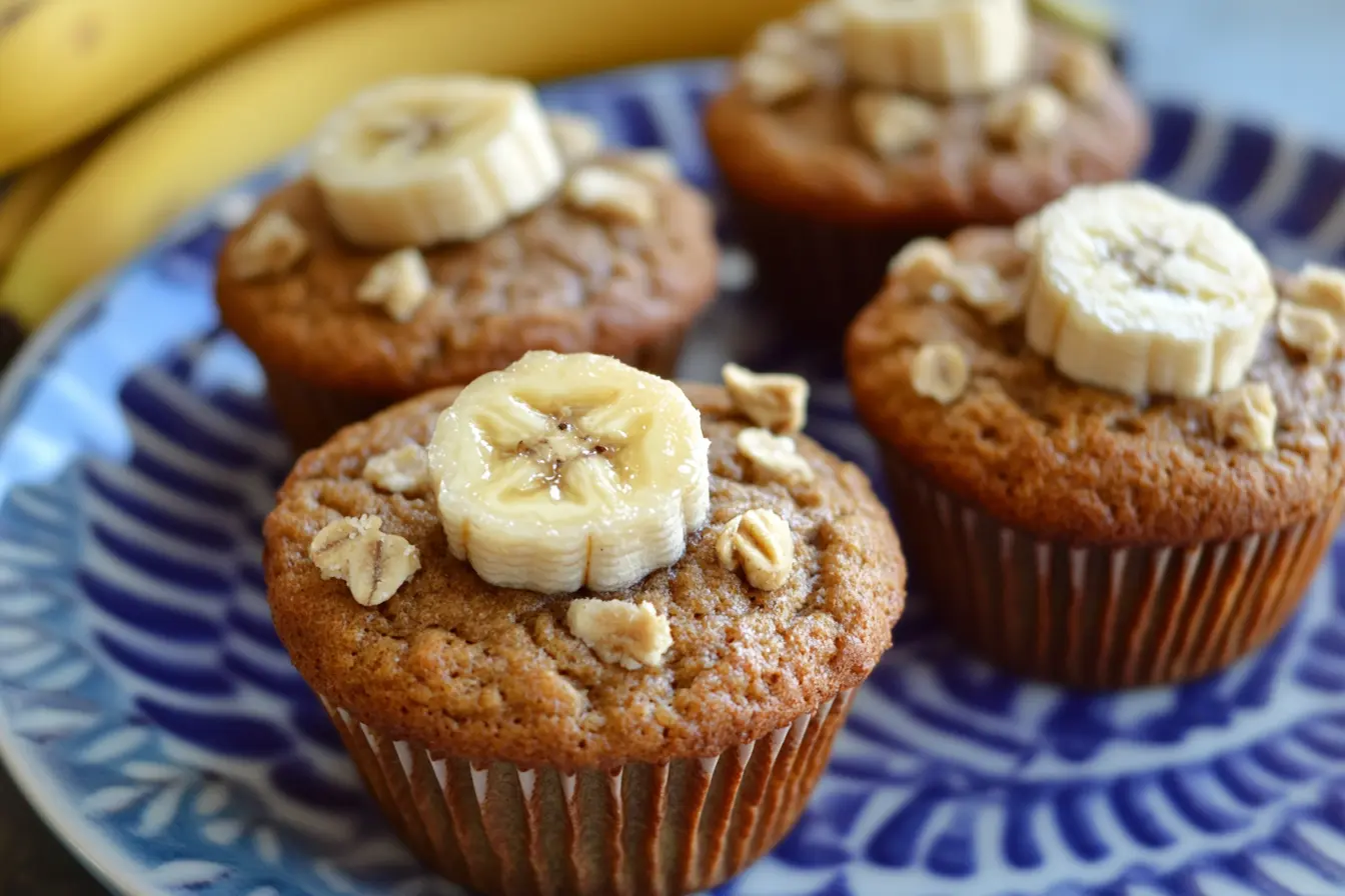 Gluten free banana muffins picture