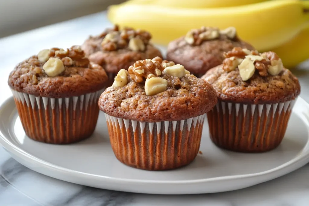 Gluten free banana nut bread muffins almond flour recipes