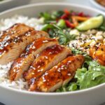 Honey Chipotle Chicken Rice Bowls