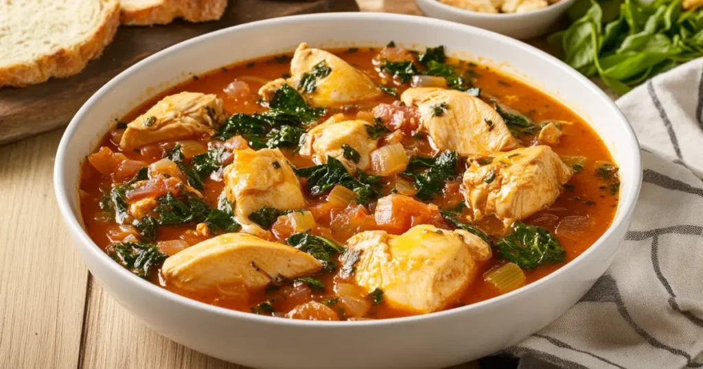 Tuscan Chicken Soup