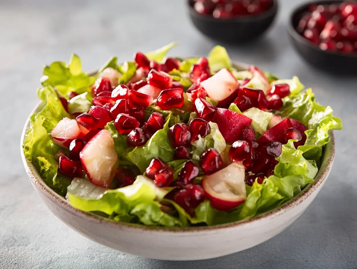 Winter Salad with Pomegranate